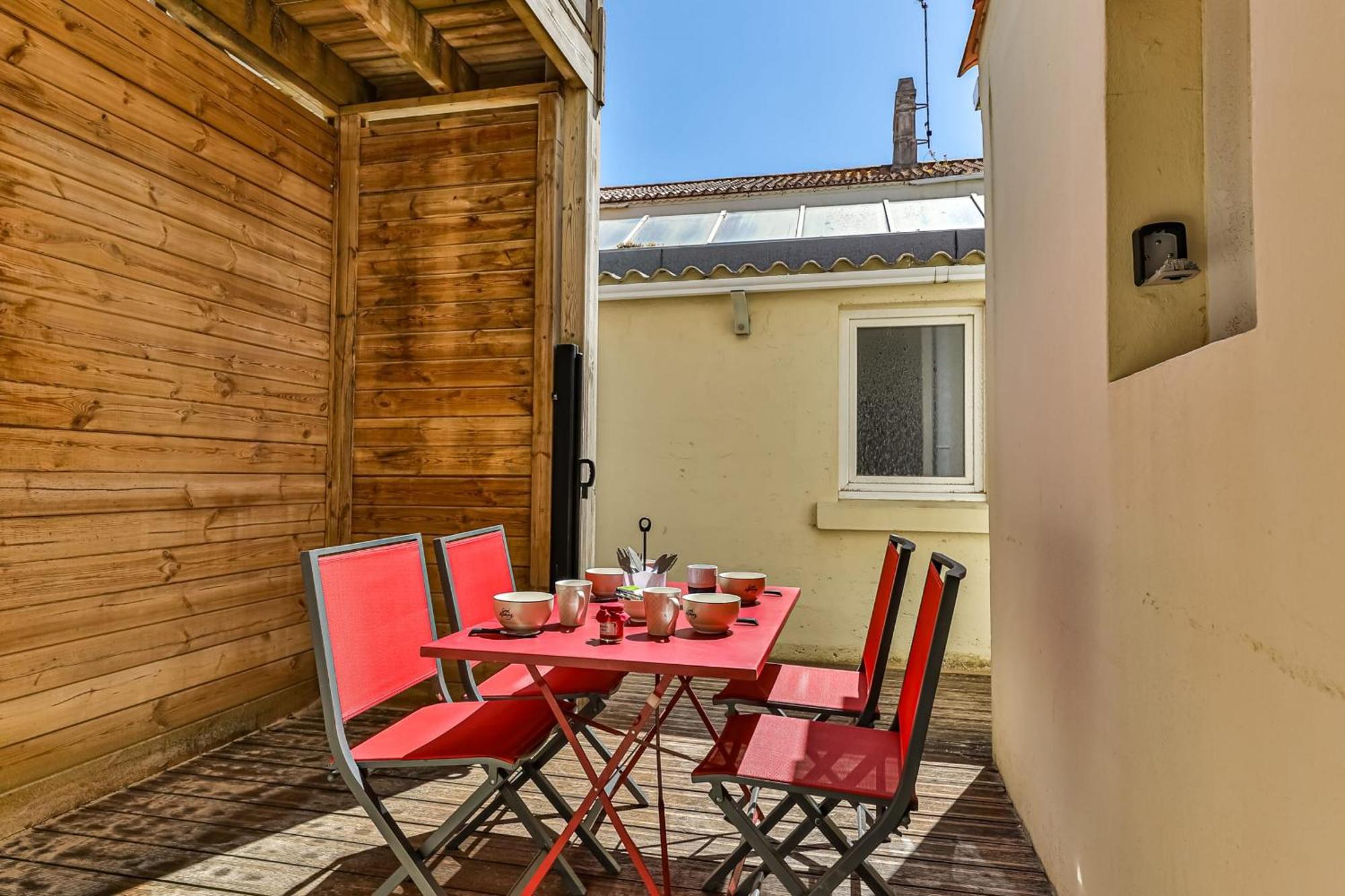 Le Remblai - 50M De La Plage - Terrasse Saint-Jean-de-Monts Luaran gambar